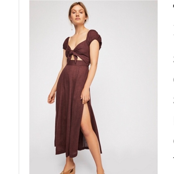 free people getaway midi dress